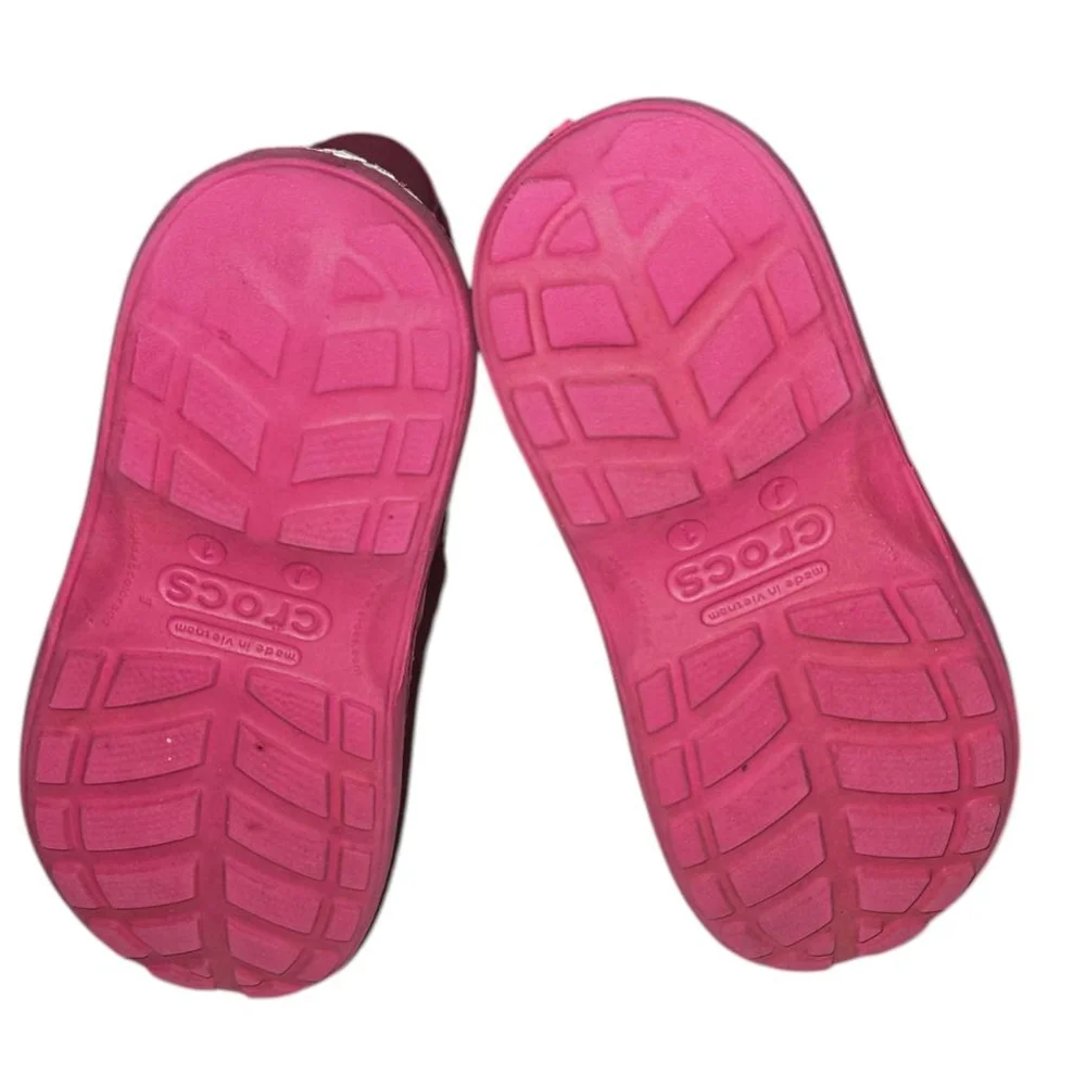Crocs Kids Handle It Rain Boots (Little Girl) Size 1